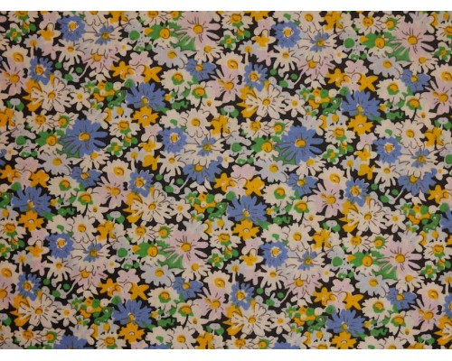 Printed Cotton Poplin Fabric - Daisy Dream